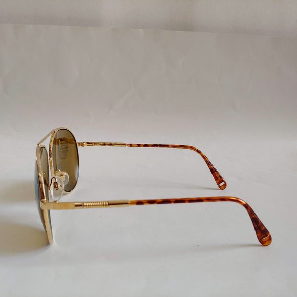 (NWT) Vintage 90's Aviator Bi-Focal Reading Sunglasses +1.75 (Gold/Tortuga) - Picture 2 of 4